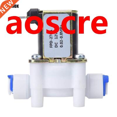 G1/4in Electric Plastic Solenoid Water Valve Inlet High Stre