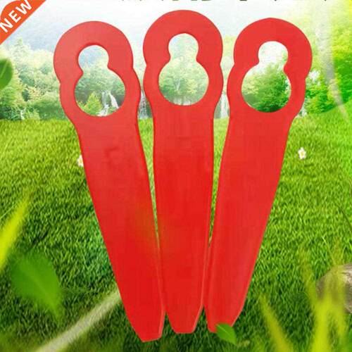 100PCS Garden Lawn Grass PolyCut Trimmer Head Blades Plastic