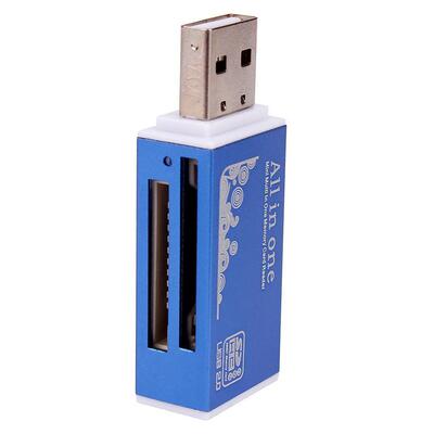 SD Card Reader Reliale US 2.0 All in 1 Multi Memory Card R