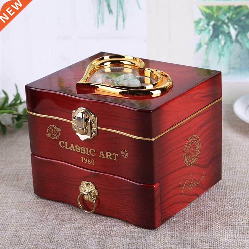 music box jewelry box spinning dancing girl day gift new