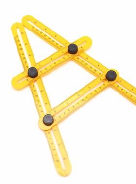 Measuring Instrument Angle-izer Template To Four-Sided Rul