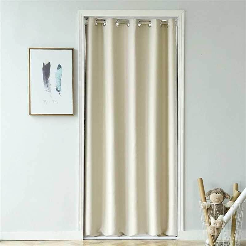 W100xH200cm Grommet Top Curtains Window atments Doorway Deco