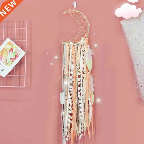 Dream Catcher Handmade Feather Dream Catcher Moon Star Dream
