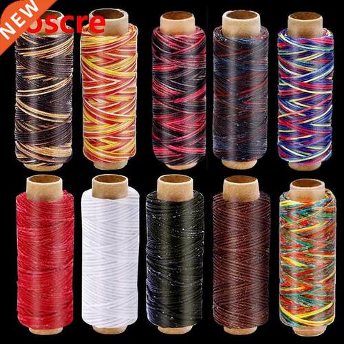 10 Pcs Durable Leather Waxed Thread Tools Cord for DIY Hand