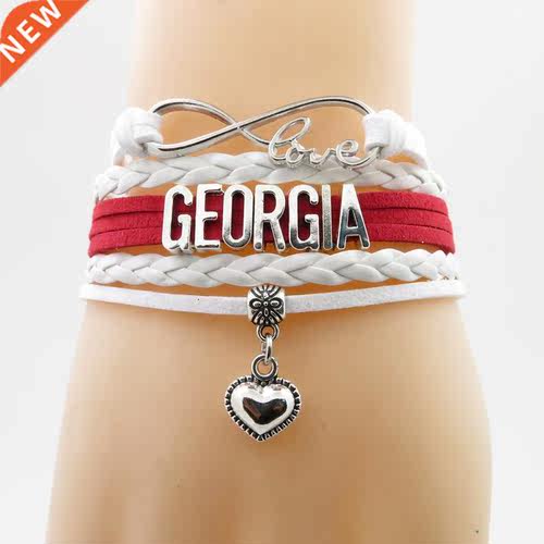 Infinity Love Georgia Bracelet Fashion Women And Men Suede