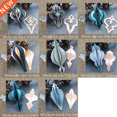 New Design Craft Metal stencil mold Cutting Dies 8 kinds of