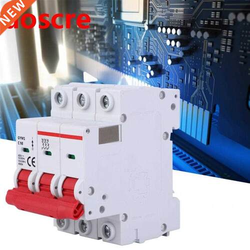 3P AC MCB GYM1-DZ47S IP20 Miniature Circuit Breaker 50/60Hz