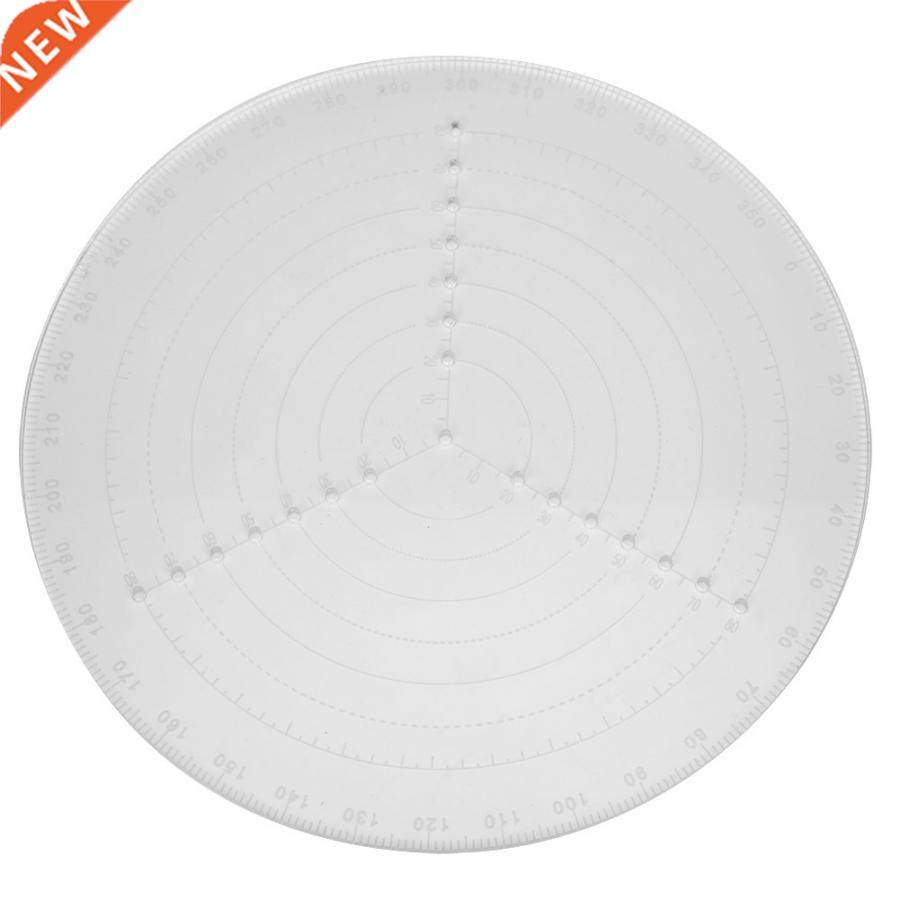 Transparent Acrylic Center Finder Woodworking Compass 适用于