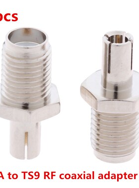 2pcs/lot RF Coaxial Adapter SMA To TS9 Coax Jack Connector S