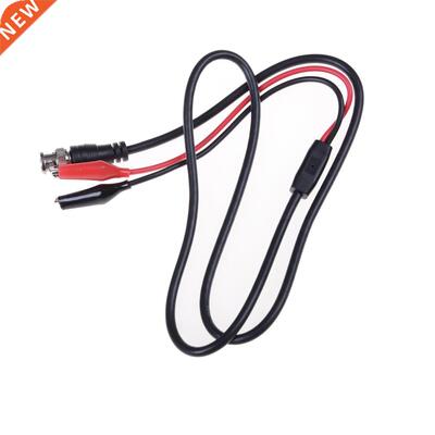 BNC Q9 Male Plug to Dual Alligator Clip Oscilloscope DIY Te