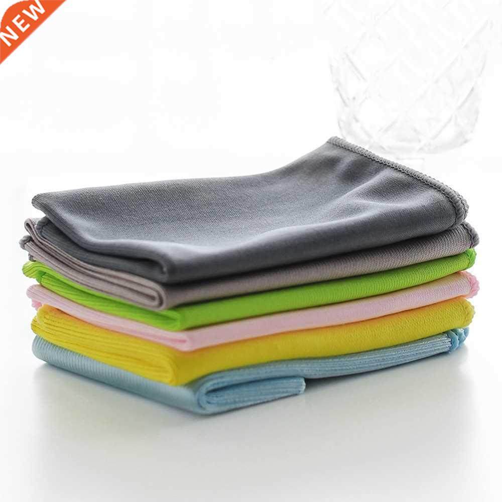/5/6PCS Microfiber Cloth Quick Drying WIpe Wine Glass Clea
