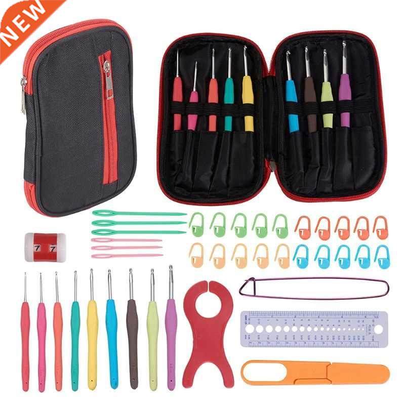 1 Set Crochet Hooks Knitting Needles  Weaving Tools Cross