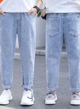 2022 New Boys Jeans Children	s Wear Spring Autumn Fashion