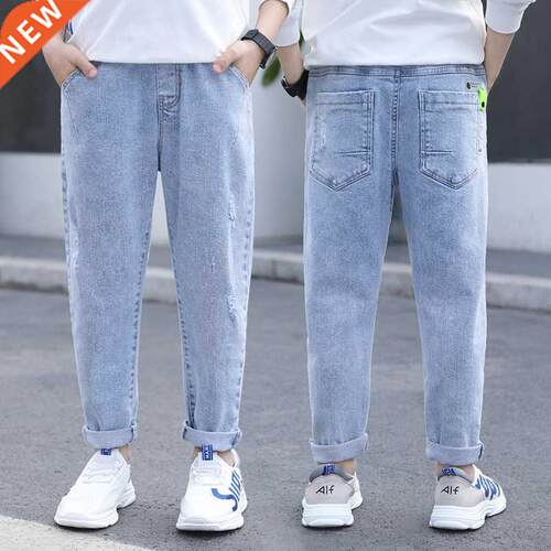 2022 New Boys Jeans Children	s Wear Spring Autumn Fashion