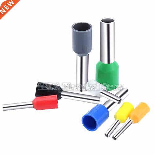 100pcs E0506 E0508 E0510 E7506 E7508 E7510 Insulated Ferrule