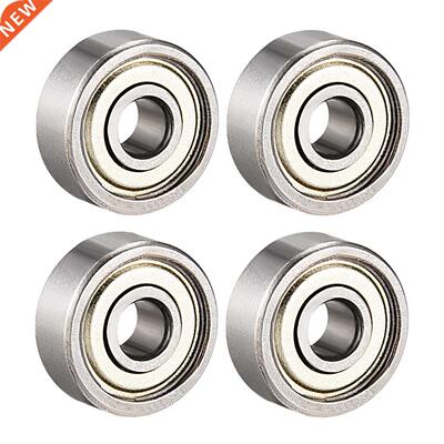 4pcs Deep Groove Ball Bearing 624ZZ Double Shield 4 x 13 x 5
