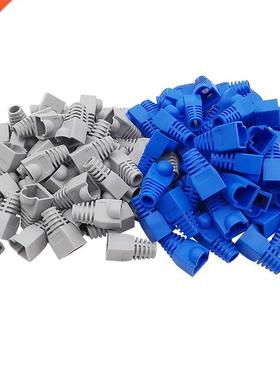 20Pcs RJ-45 Connector Plug Sheath CAT5e CAT5 Network Cable C
