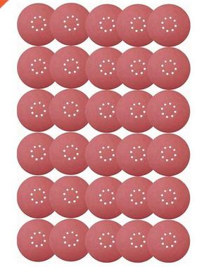 30PCS 9 nch 8 Hole Sandng Dscs Assorted Hook and Loop San