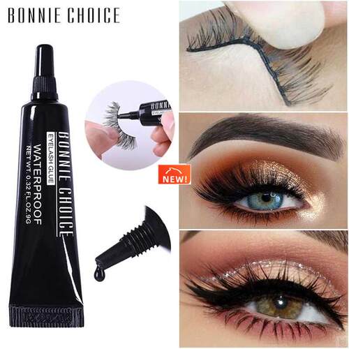 3pcs Eyelash Black Glue Waterproof False Eyelash Adhesive