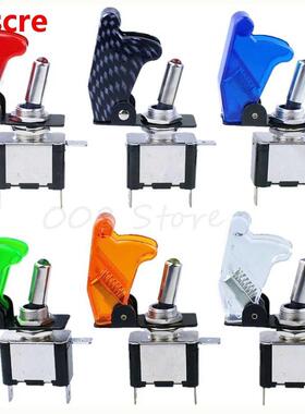 Auto Boat Truck Illuminated Led Toggle Car Switch With Safet