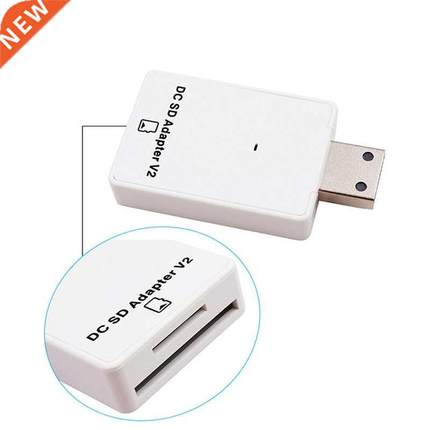 10 pcs a lot Convenient SD /TF Card Reader Adapter with CD f