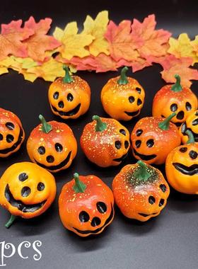 6Pcs Mini Artificial Pumpkin Fake Simulation Vegetabl Happy