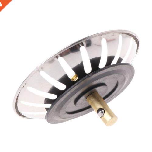 Kitchen Stainless Steel Basin Drain Dopant Sink Strainer Bas