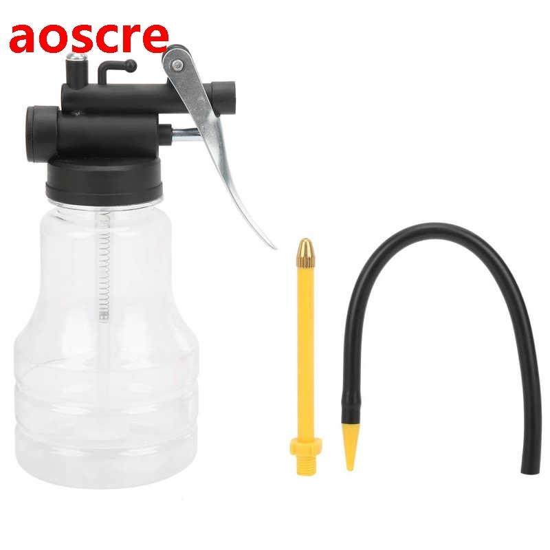 Machine Oil Pot High Pressure Home Manual Transparent Oiler