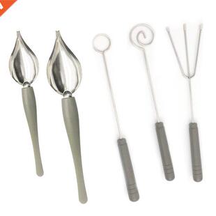 Drawing Decorating Spoon Set,Can Dipping Tools Chocolate D