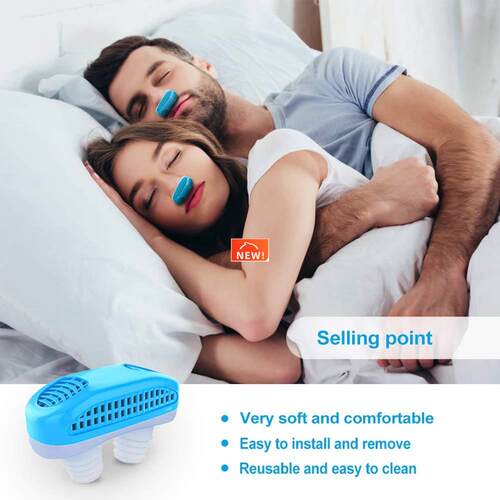 Sleeping Anti Schnarchen Nase Clip Silicone Magnetic Anti