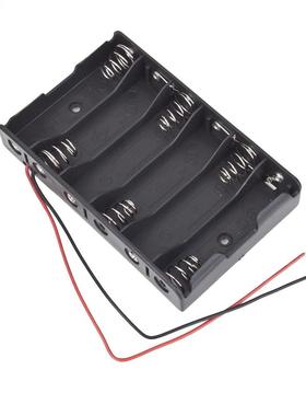 New 6 x 1.5V AA 2A CELL Battery Batteries Holder Storage Box