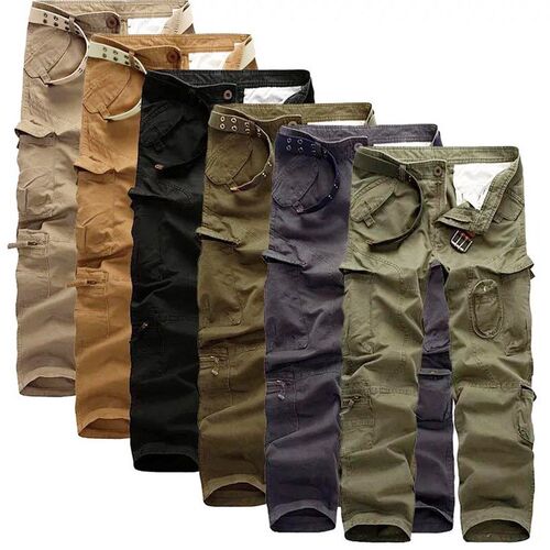 Oversized slacks camo pants