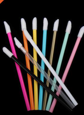 200 pcs Disposable hollow Lip Brush Lipstick Gloss Wands App