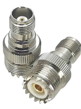 1Pcs TNC Female jack to UHF SO239 Female jack RF Adapter Con