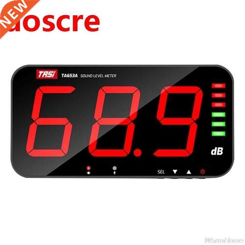 TA65A Digital Sound Level Meter Noise dB Meter Large Screen