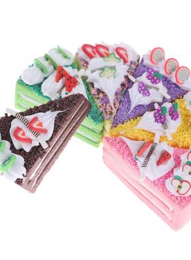 1pcs 7*5cm Soft Shortcake Dessert Fridge Magnets High Grade