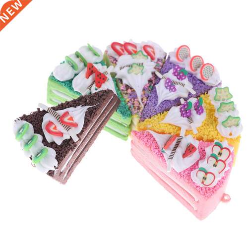 1pcs 7*5cm Soft Shortcake Dessert Fridge Magnets High Grade