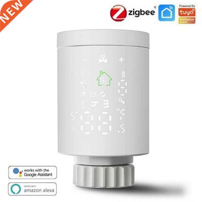 Tuya ZigBee Smart Radiator Actuator Programmable Thermostati