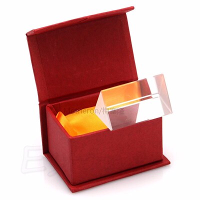 5cm Triangular Prism Teaching Optical Glass Triple Physics L