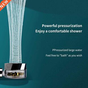 2021 Rain Shower Head Turbo Propeller Showerhead Dropshippin