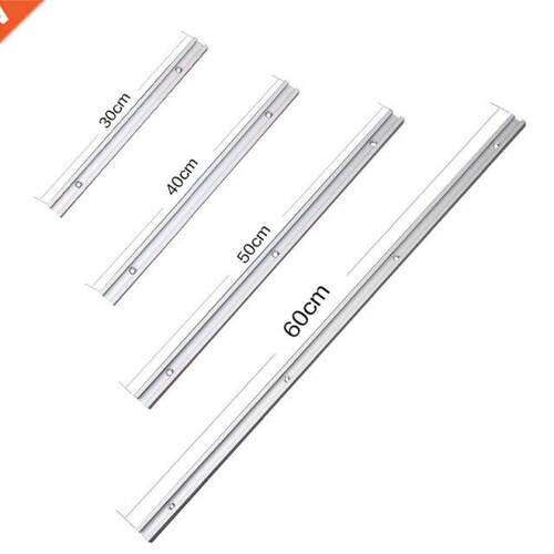 30/40/50/60CM Woodworking Chute Rail T-track T-slot Miter Tr