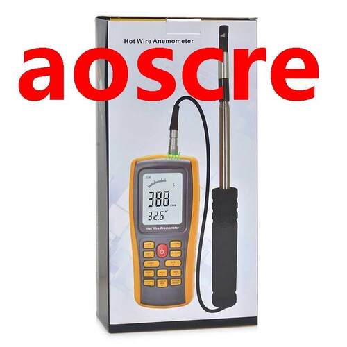 Professional Hot Wire Anemometer 0m/s Digital Air Flow Anem