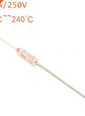 10pcs RY Micro thermal fuse 10A250V 180 185 192 210 216 230