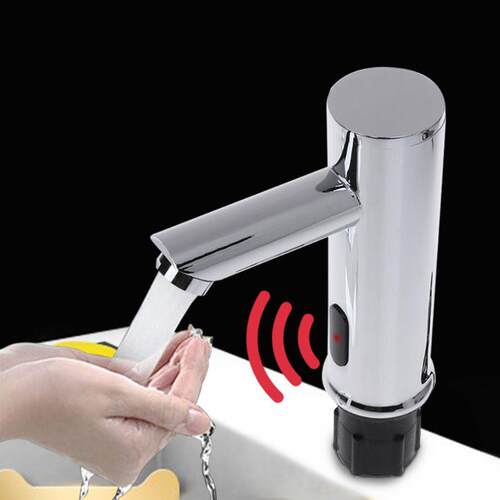Bathroom Automatic Infrared Sensor Sink Faucet Touchless Bas