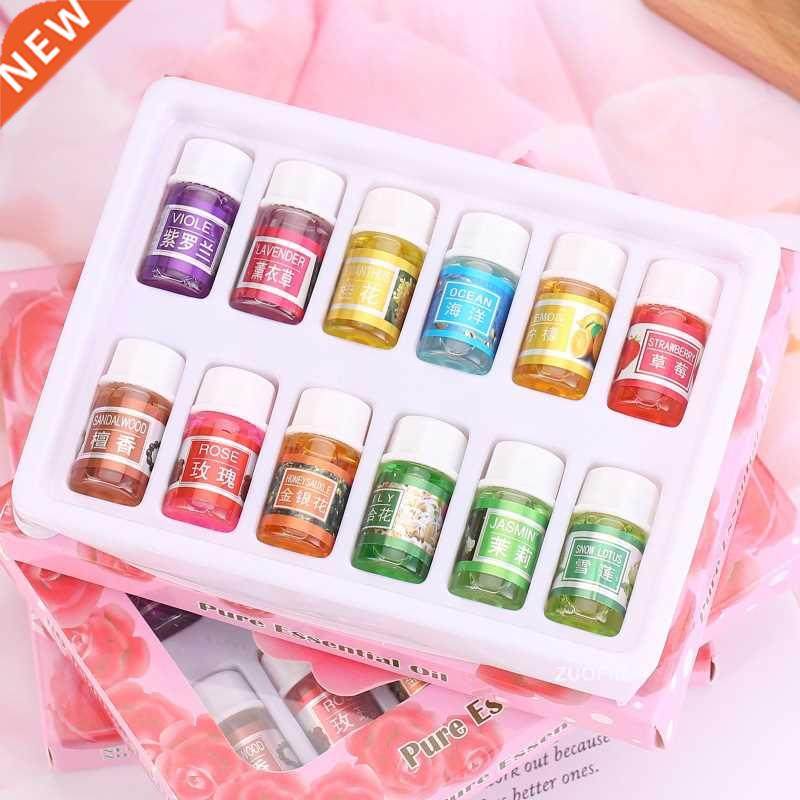 12Pcs/Set Essential Oils For Aromatherapy Diffusers Sleep Oi