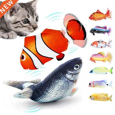 Cat Toy Fish USB Electric Charging Siulation Fish Catnip Ca