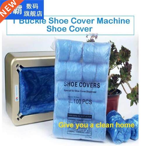 100 PCS Plastic Disposable Shoe Covers Cleaning Overshoes Ou
