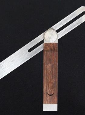 Angle Rulers Gauges Tri Square Sliding T-Bevel With Wooden H