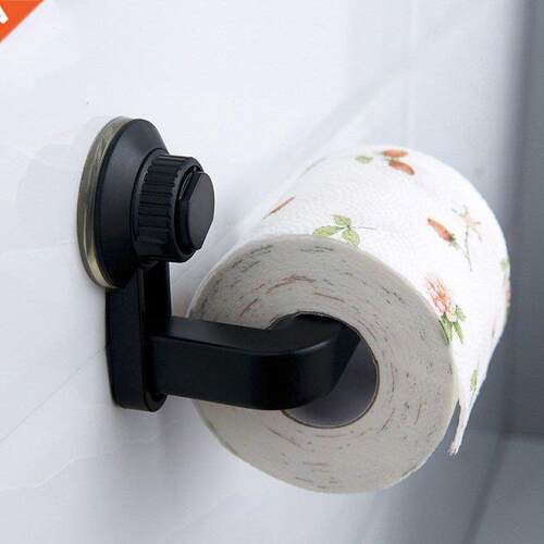 New 1Pc Kitchen Toilet Paper Holder Super Storage Suction Cu