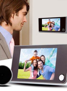 Color Screen 3.5 inch LCD Digital Doorell 120 Degree Door E